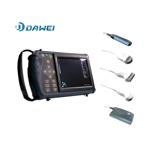 Ecógrafo veterinario Dawei S1 - pantalla y controles